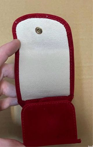 Cartier Caja Terciopelo Rojo Vacía