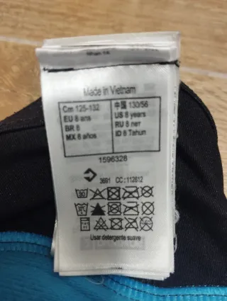 Culote ciclismo niño