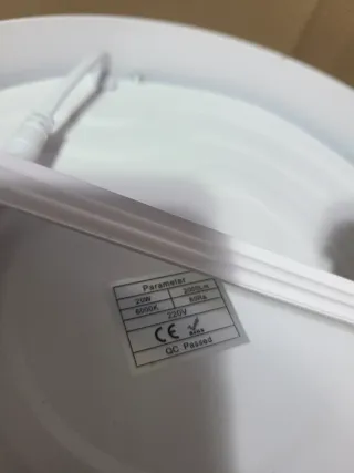 Foco LED Circular 20W 2000LM 6000K