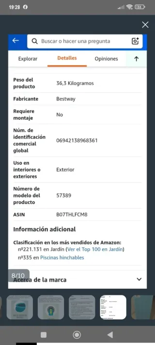 Piscina Desmontable Bestway Fast Set 457x107 cm