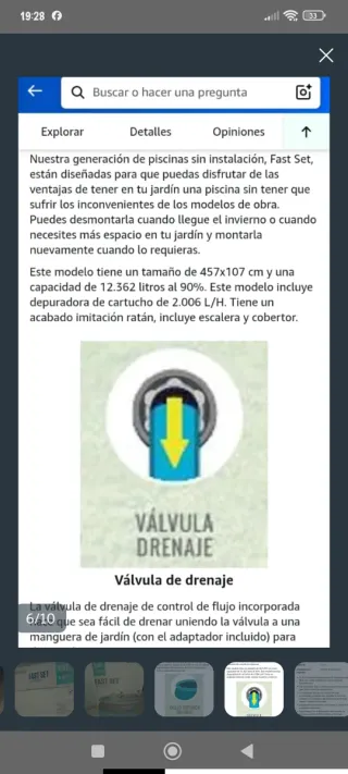 Piscina Desmontable Bestway Fast Set 457x107 cm