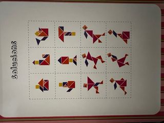 Juego Tangram Magnético