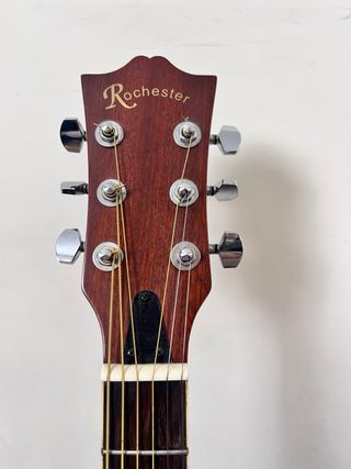 Guitarra Electroacústica Azul Rochester