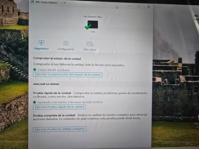 Disco Duro Externo WD My Passport Ultra 1.5TB