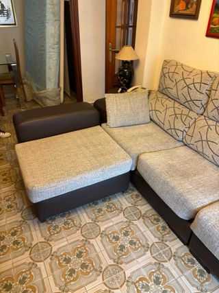 Sofá 3 plazas con sillones
