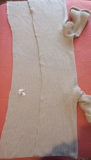 Abrigo Massimo Dutti de punto. Talla M.