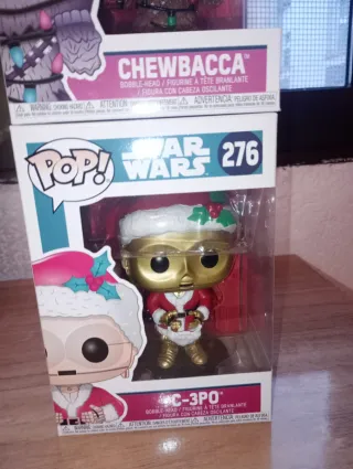Pack 4 Funkos Star Wars Navideños