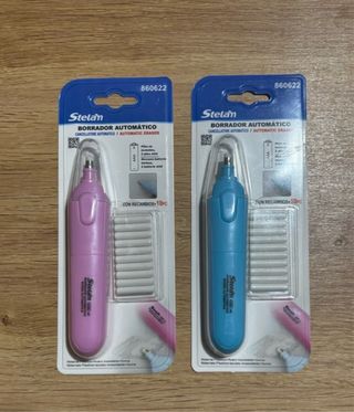 Borrador automático Stelan. No incluye pilas.
