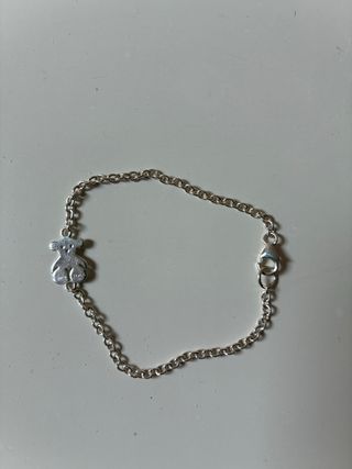 Pulsera Plata Osito Tous
