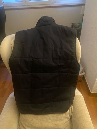 Chalecos acolchados de trabajo azul tallas M y L