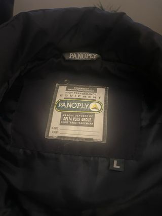 Chalecos acolchados de trabajo azul tallas M y L