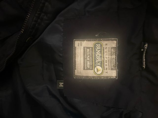 Chalecos acolchados de trabajo azul tallas M y L