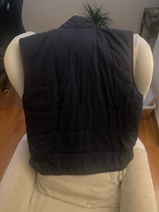 Chalecos acolchados de trabajo azul tallas M y L