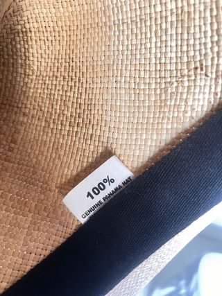 Sombrero Panamá Beige y Marrón