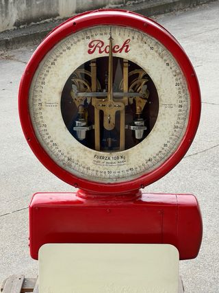Báscula antigua Roch vintage original