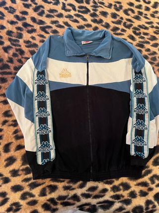 Chaqueta chándal Kappa Vintage 90s Terciopelo