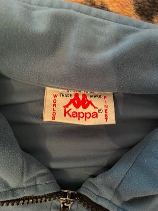Chaqueta chándal Kappa Vintage 90s Terciopelo