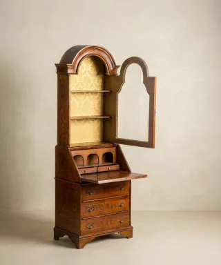 Escritorio Secreter con Vitrina