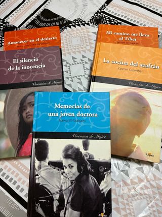 5 libros vivencias de mujer