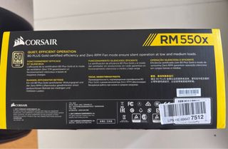 Fonte Corsair RM550x 80 Plus Gold