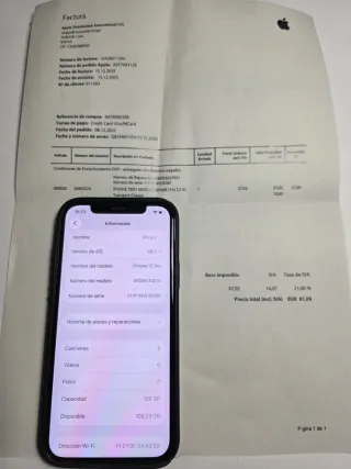 Bateria original . Iphone 12 pro