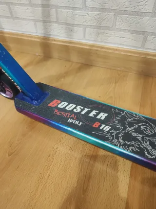 Patinetes Bestial Wolf Azul y lila