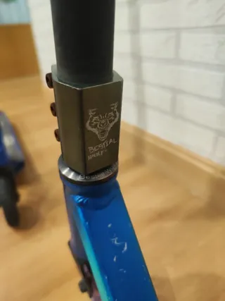 Patinetes Bestial Wolf Azul y lila