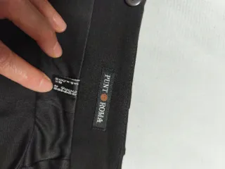 Falda Punto Roma Marrón Chocolate