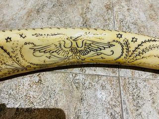 Reproducción cuerno elefante decorativo