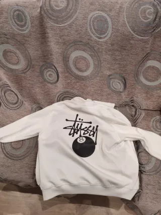 Sudadera Stussy Blanca