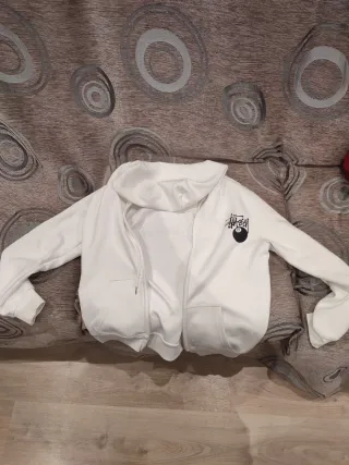 Sudadera Stussy Blanca