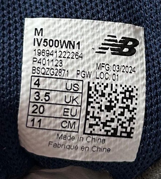 New Balance 500 Velcro Niños - miniatura 5