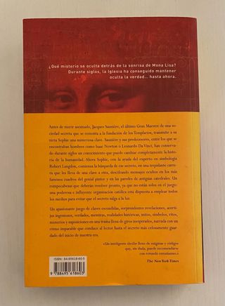 Dan Brown: El código Da Vinci (Libro)