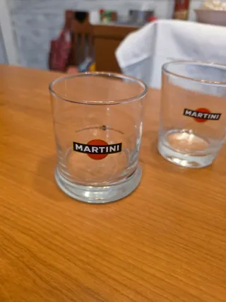 Juego 5 Copas Martini Cristal