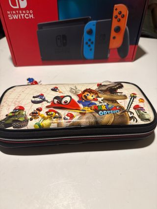 Nintendo Switch V2 Completa + Dock + Joy-Con + Fun