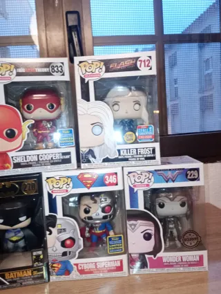 Lote Funko Pop DC Comics