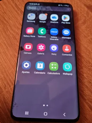 Samsung Galaxy S20 plateado