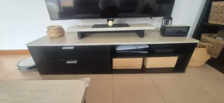 Mueble TV salón madera