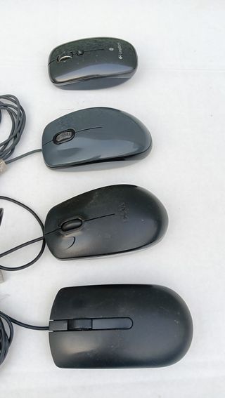 Set 3 Mouse Dell, Logitech