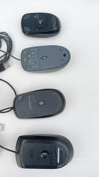 Set 3 Mouse Dell, Logitech