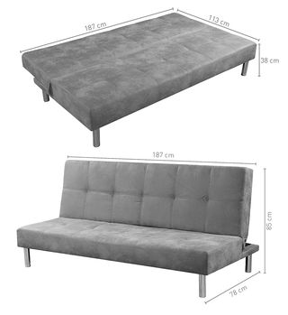 Sofá Cama Clic-Clac Beige