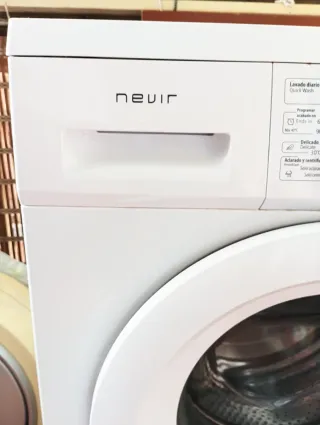 Lavadora blanca
