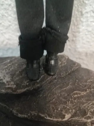 Barbie antigua morada