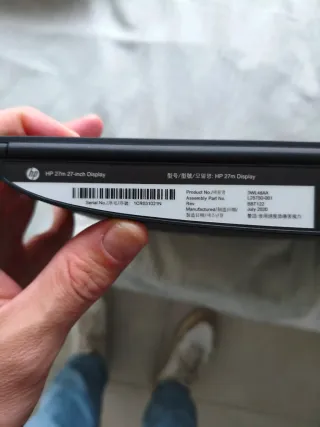 Monitor HP 27m Negro 60 Hz