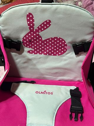 Bolso Trona Portátil Olmitos Conejito
