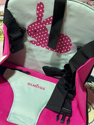 Bolso Trona Portátil Olmitos Conejito