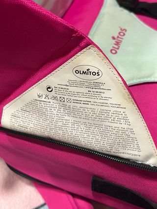 Bolso Trona Portátil Olmitos Conejito