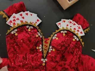 Disfraz Carnaval Reina de Corazones