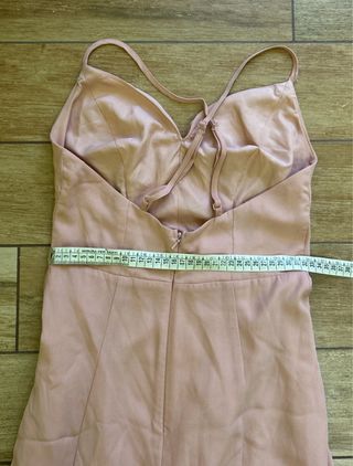 ASOS Vestito Cerimonia Rosa Antico Tg S