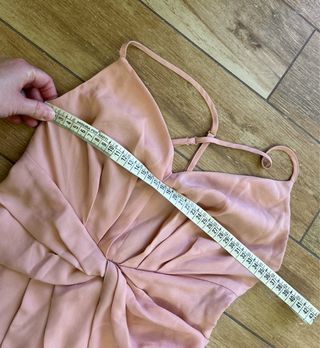 ASOS Vestito Cerimonia Rosa Antico Tg S